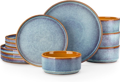 Onion ceramic plates - ceramic,