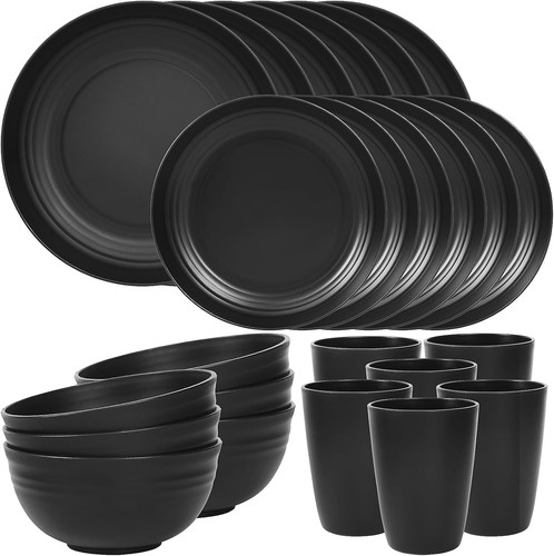 Piece plates and bowl - plates,