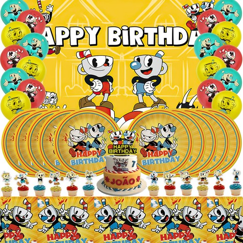 Cuphead party decorations - cuphead,